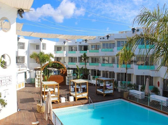 Bora Bora Apartments Playa Den Bossa Ibiza Spain