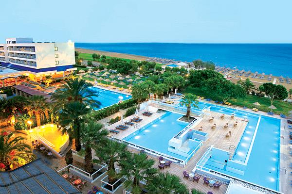 Blue Sea Beach Resort, Faliraki, Rhodes, Greece, 1