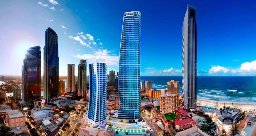 Hilton Surfers Paradise Hotel- First Class Surfers Paradise