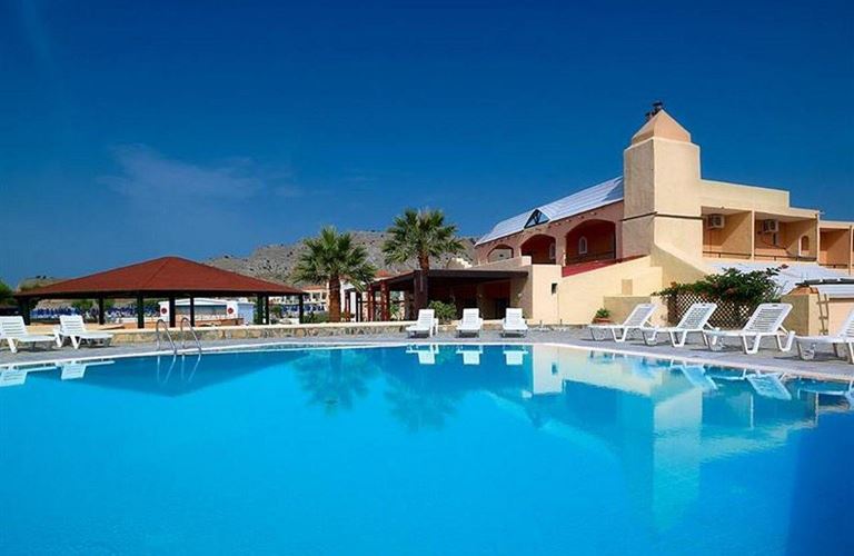Sun Beach Lindos Hotel, Lardos, Rhodes, Greece, 1