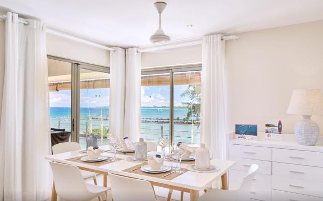 Bon Azur Beachfront Villa Penthouses Trou Aux Biches - 