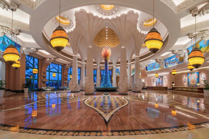 غرف نوم فندق اطلس دبي luxury home design