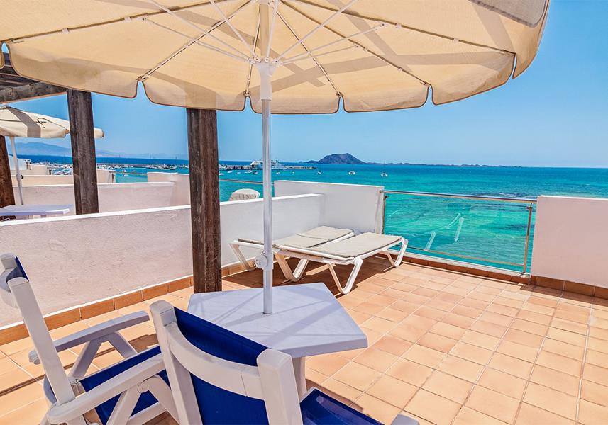 The Corralejo Beach, Corralejo, Fuerteventura, Spain